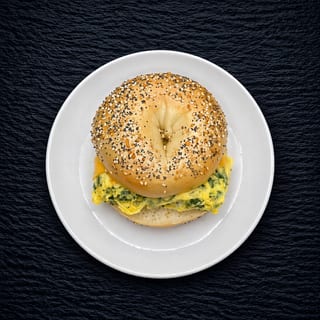 E3 Spinach Omelet Sandwich